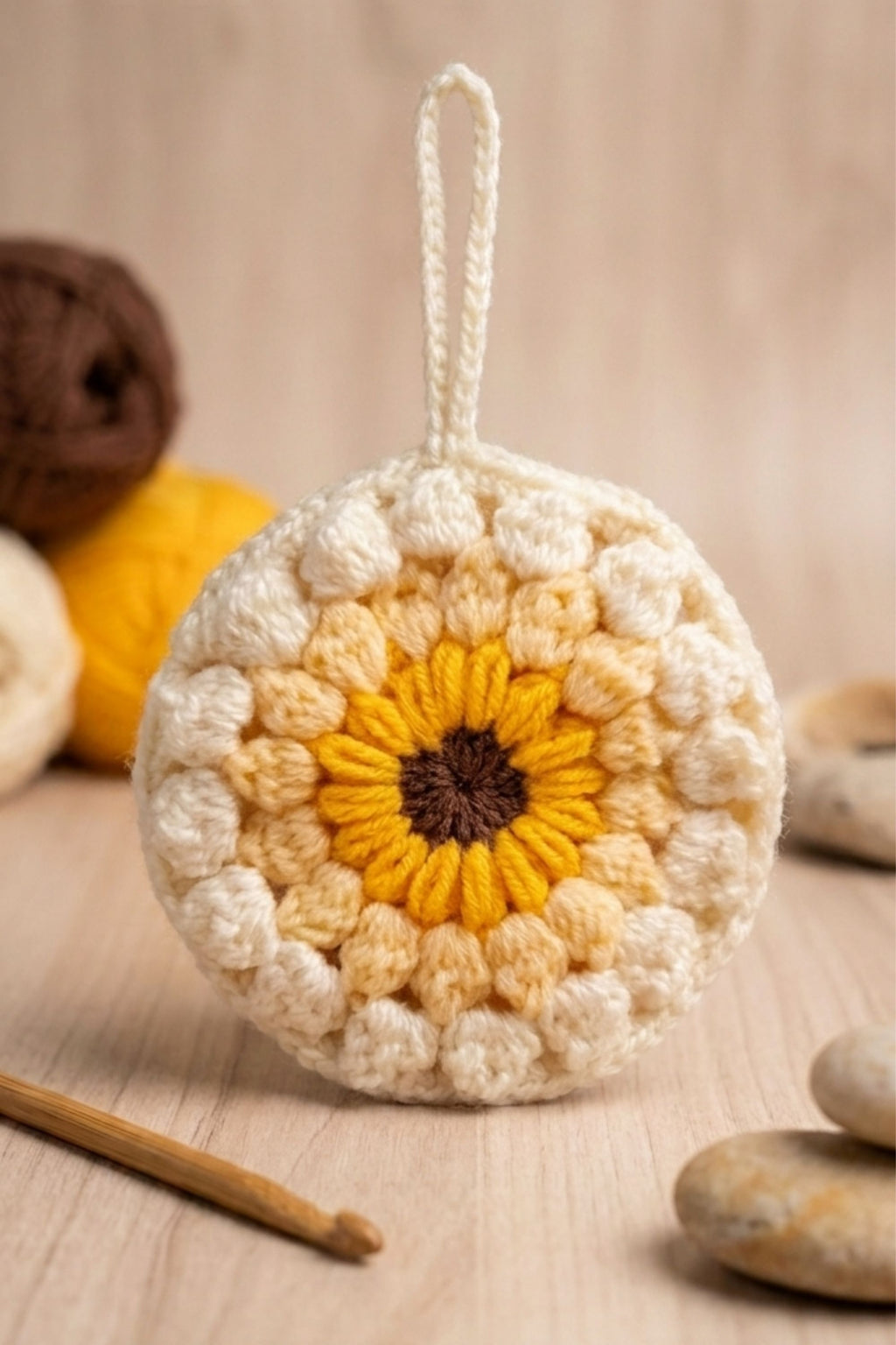 Earbuds Pouch | Crochet Bag Charm